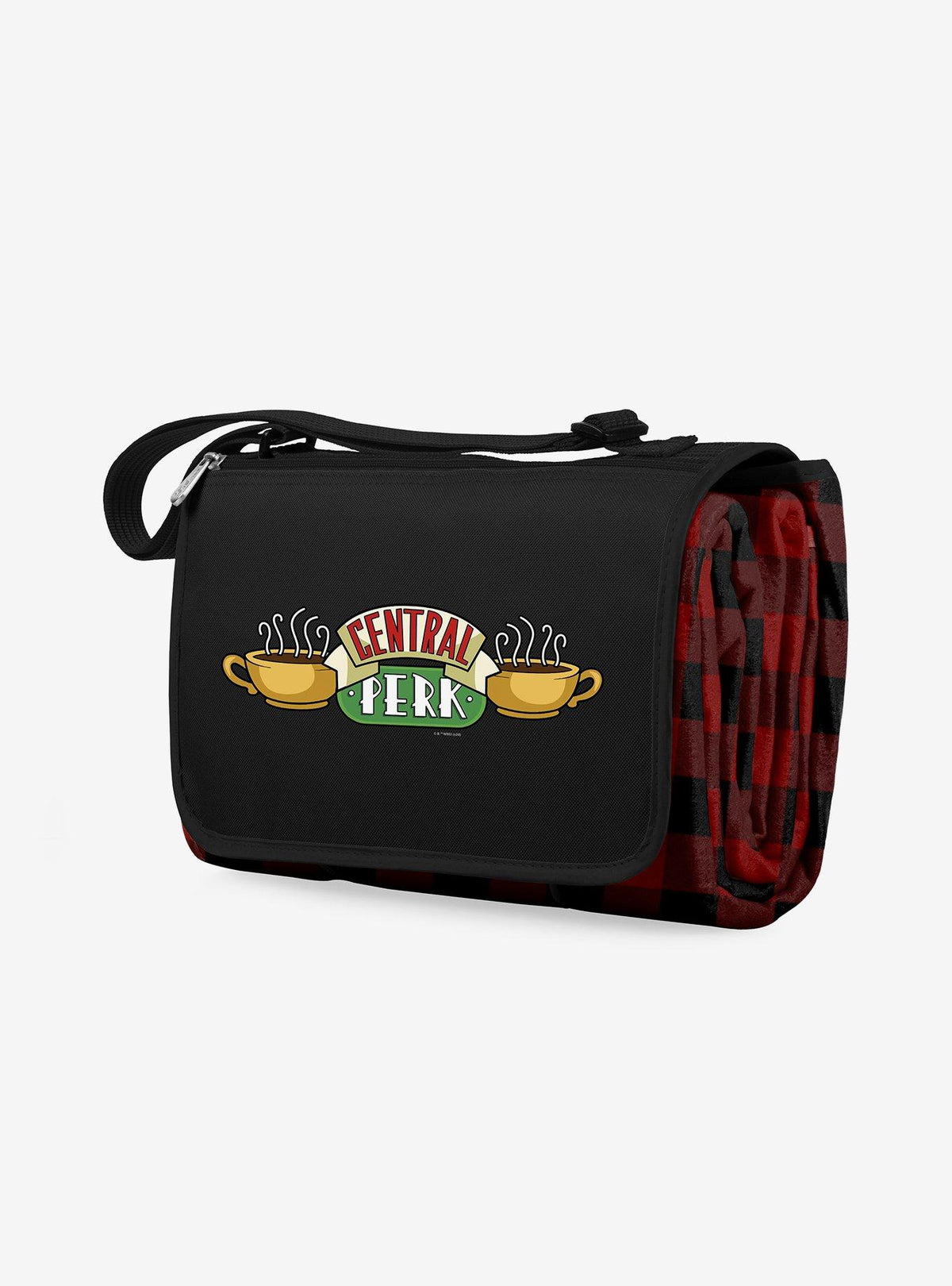 Manta plegable tipo tote Friends Central Perk