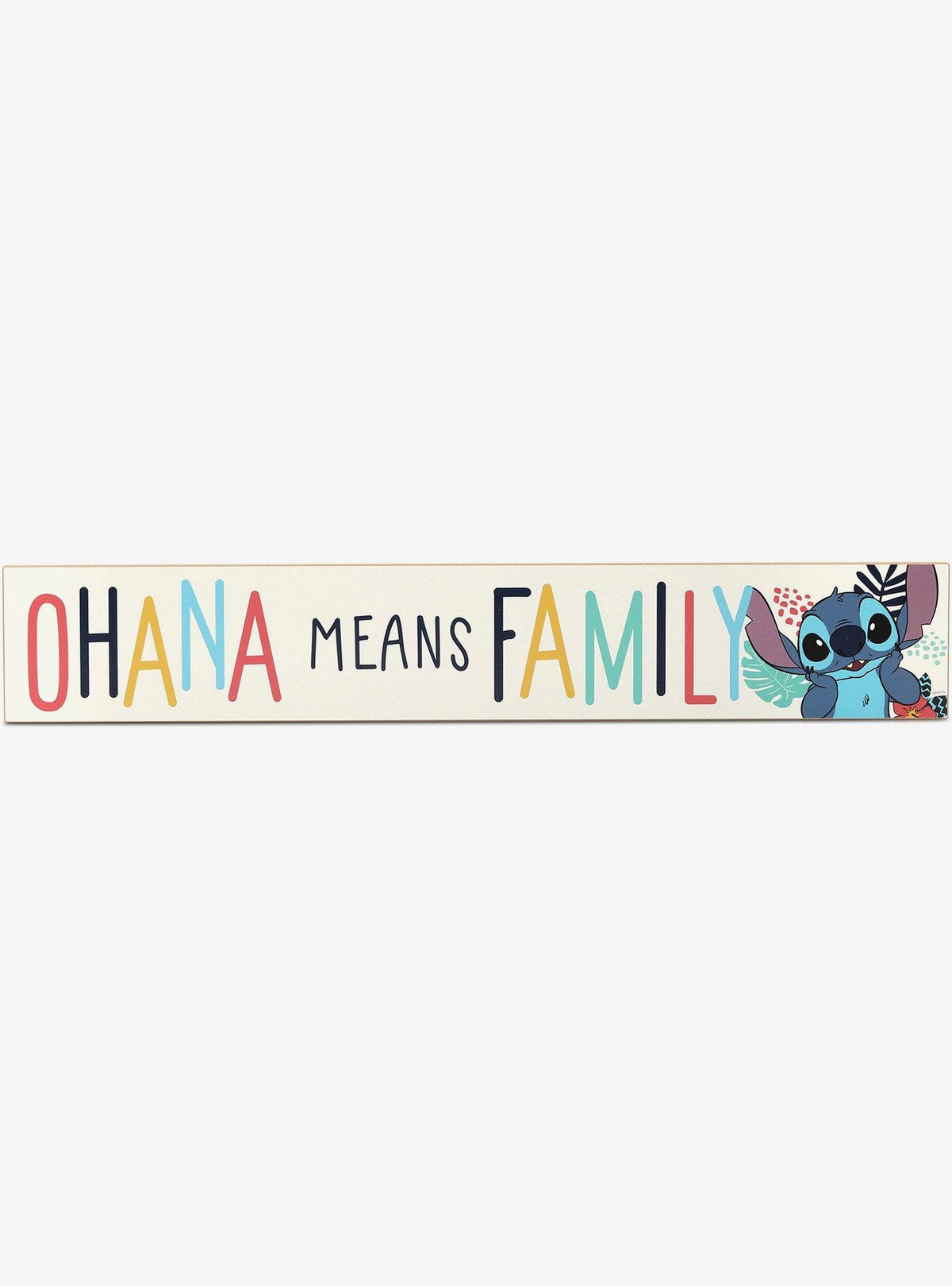 Decoración mural de Lilo & Stitch: Ohana es familia