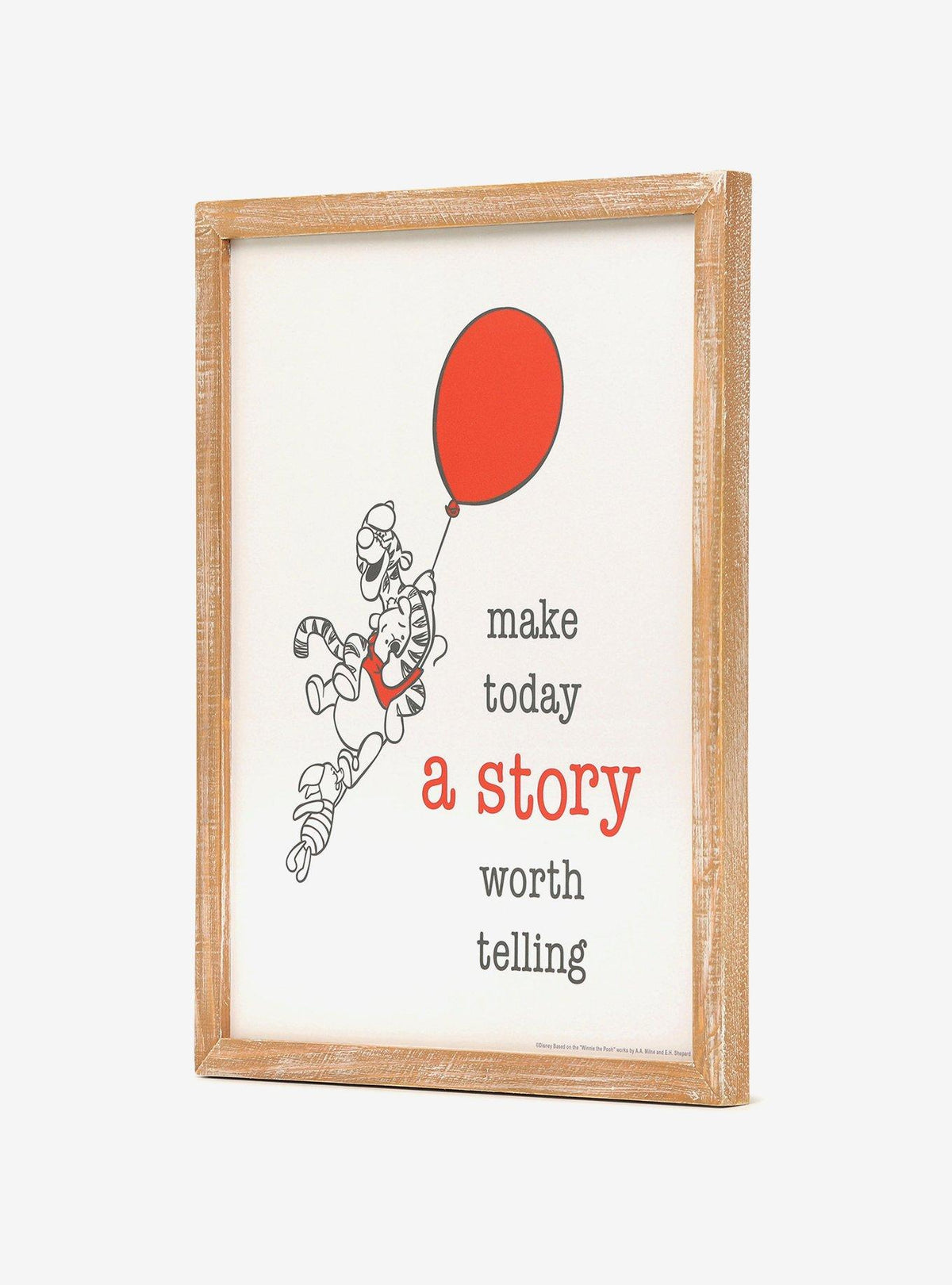 Cuadro enmarcado de Winnie the Pooh y sus amigos