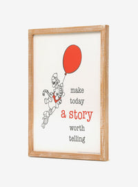 Cuadro enmarcado de Winnie the Pooh y sus amigos