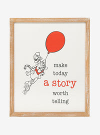 Cuadro enmarcado de Winnie the Pooh y sus amigos