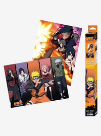 Set de 2 pósteres Naruto Shippuden