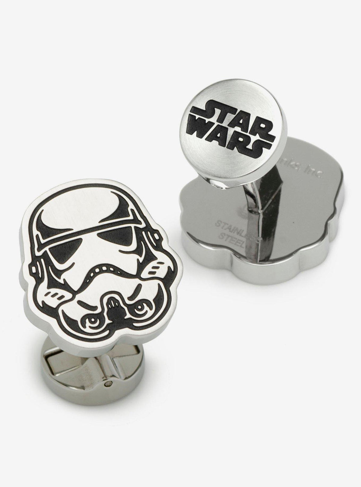 Gemelos de acero inoxidable Stormtrooper de Star Wars