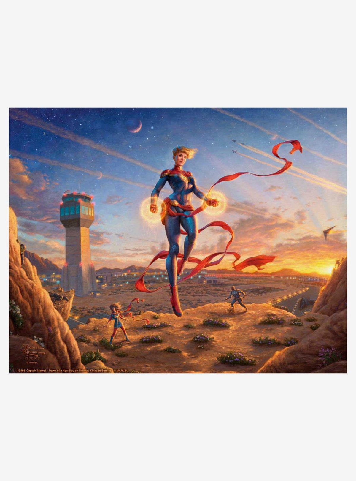 Lámina Marvel: Captain Marvel, un nuevo día