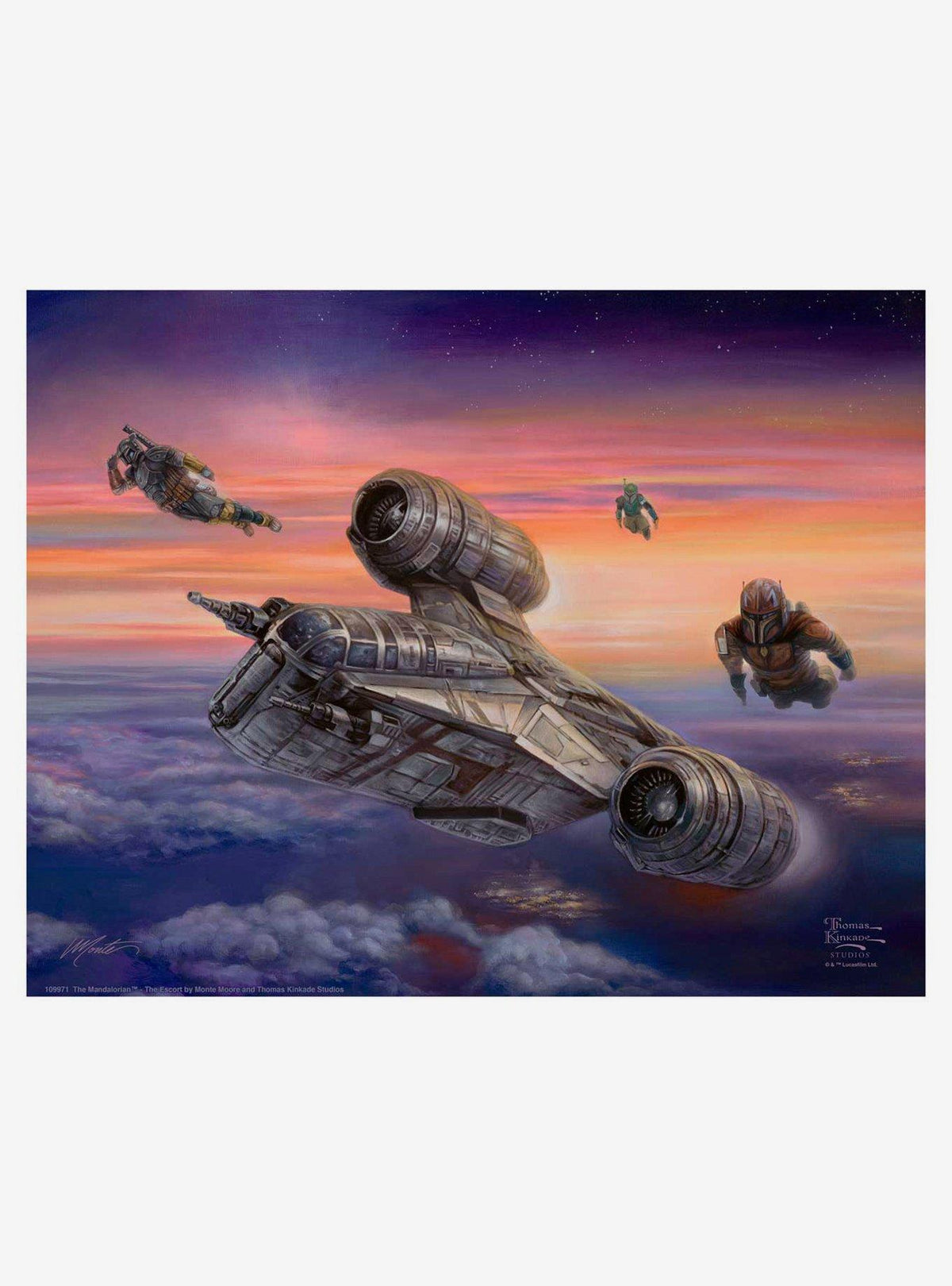 Star Wars: The Mandalorian - The Escort | Lámina