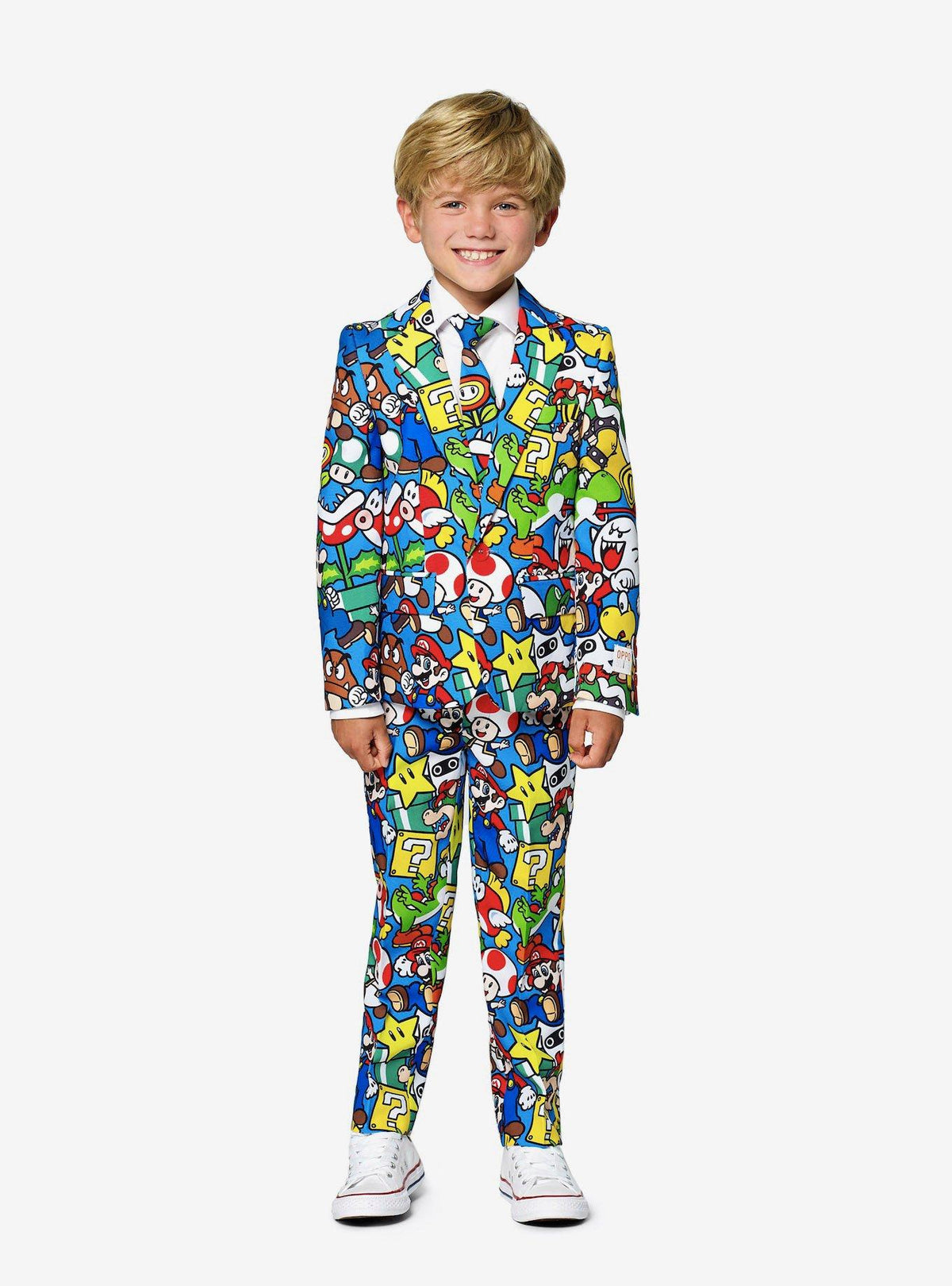 Traje juvenil de Super Mario