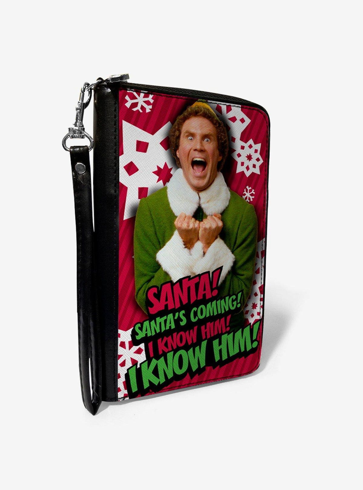 Billetera con cierre Elf: Buddy, ¡Conozco a Santa!