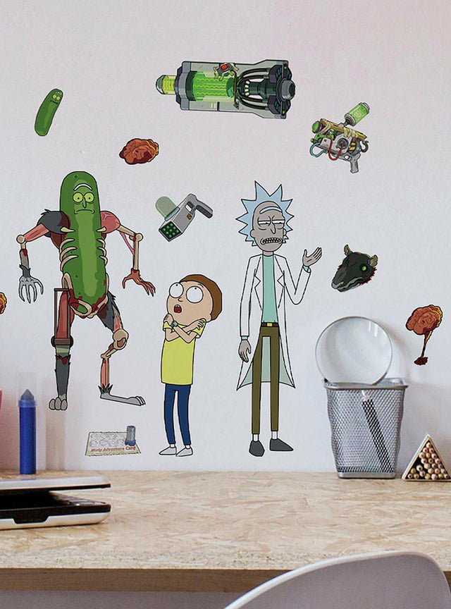 Adhesivos de pared de Rick and Morty