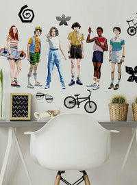 Stickers decorativos de pared Stranger Things