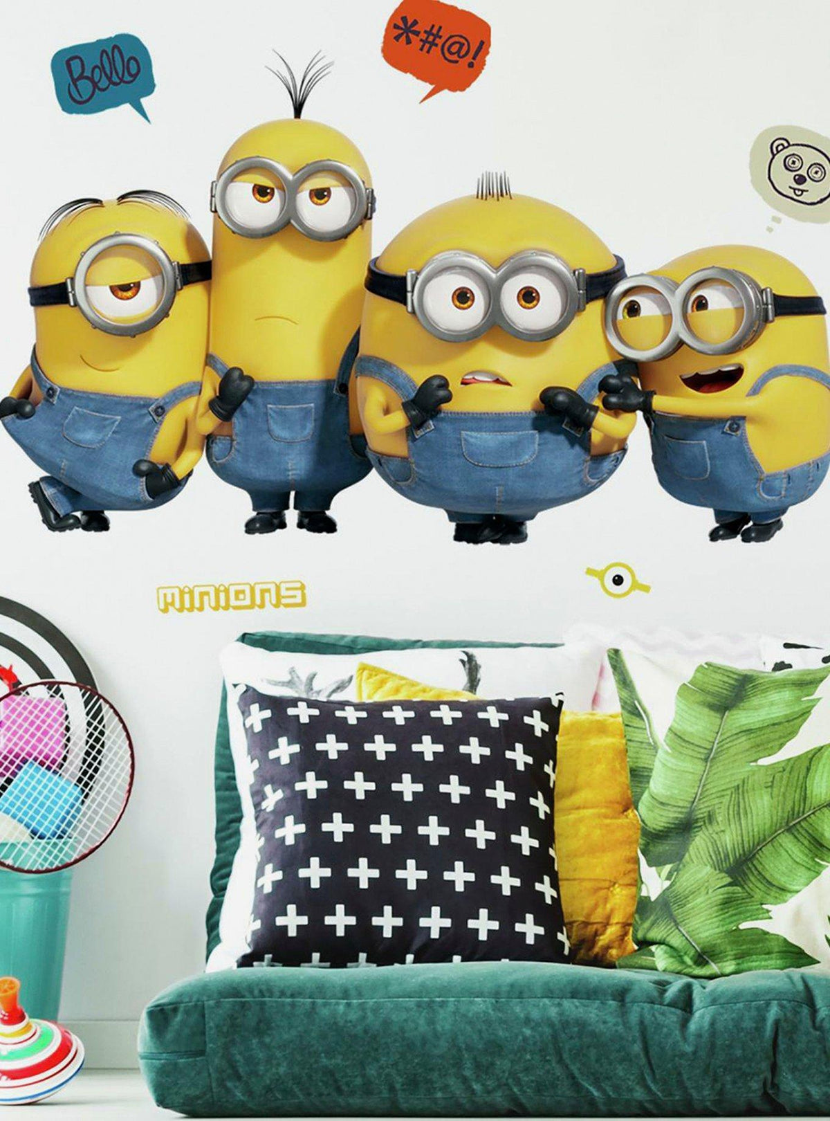 Minions: Nace un villano - adhesivos murales gigantes