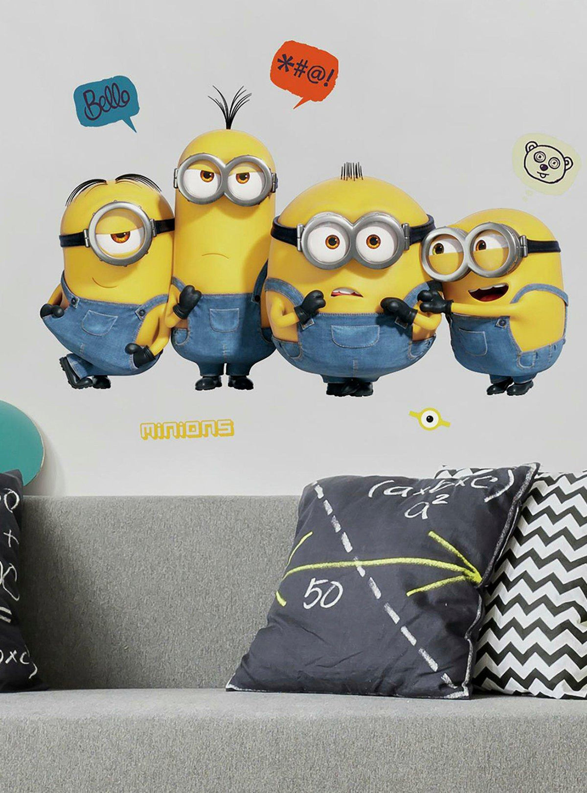 Minions: Nace un villano - adhesivos murales gigantes