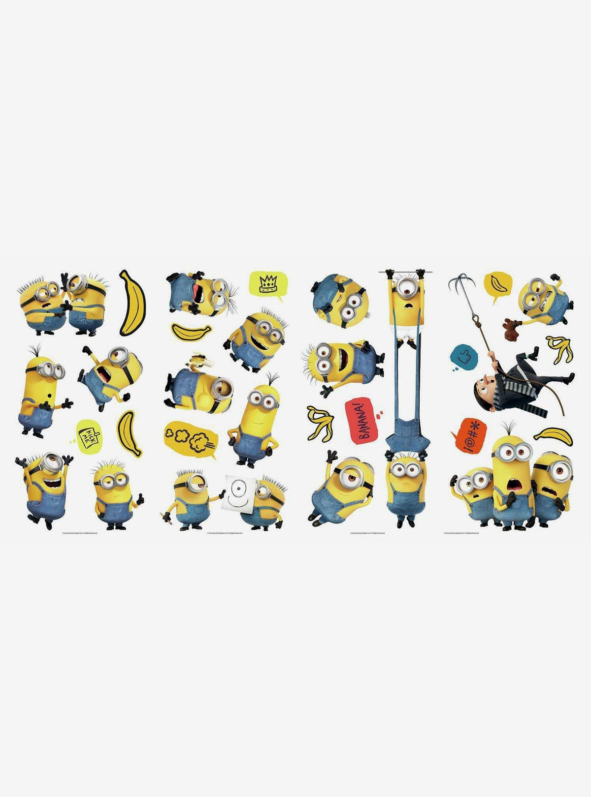 Minions: Nace un villano - Stickers para pared