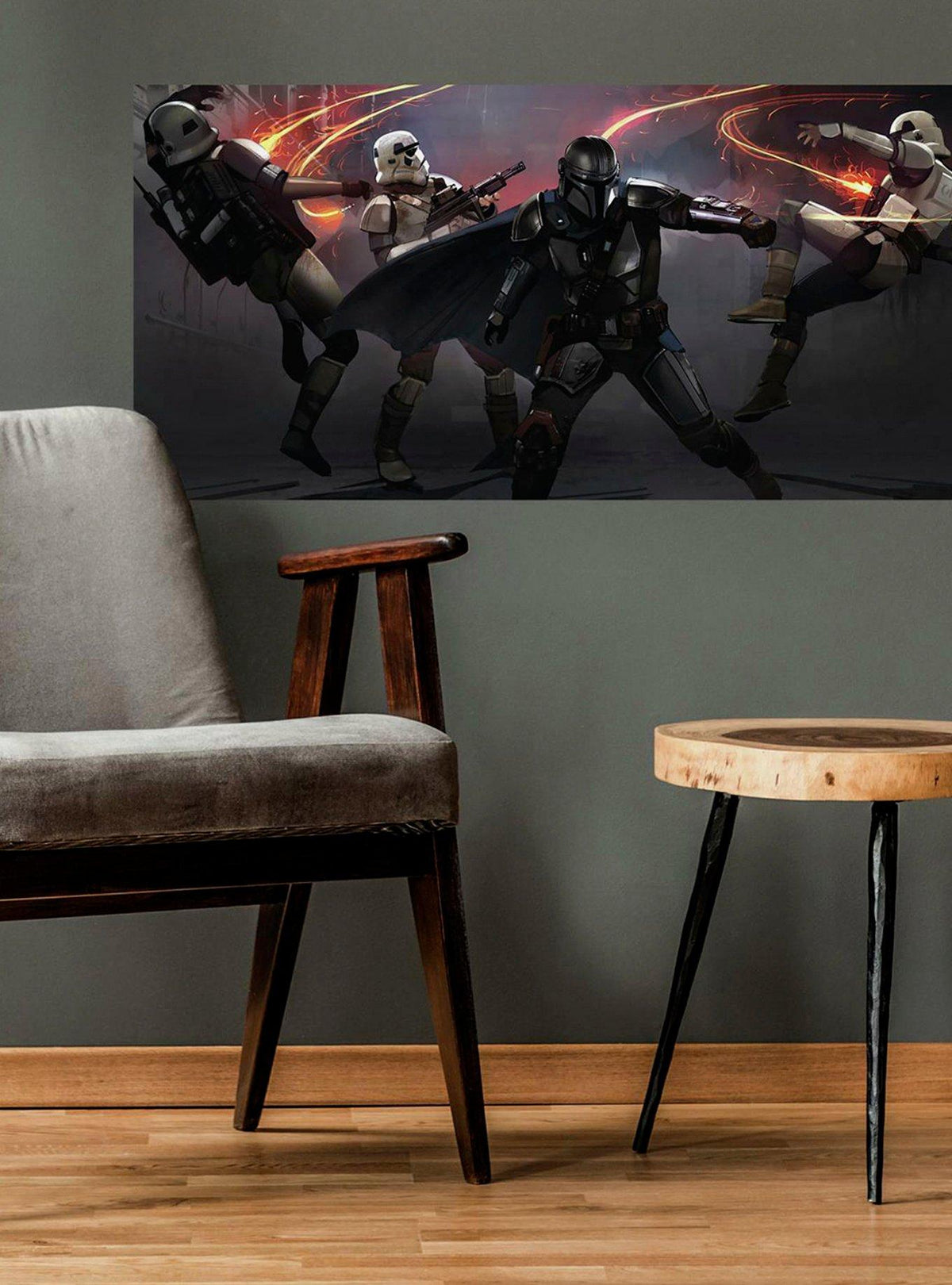 Adhesivo de pared The Mandalorian de Star Wars