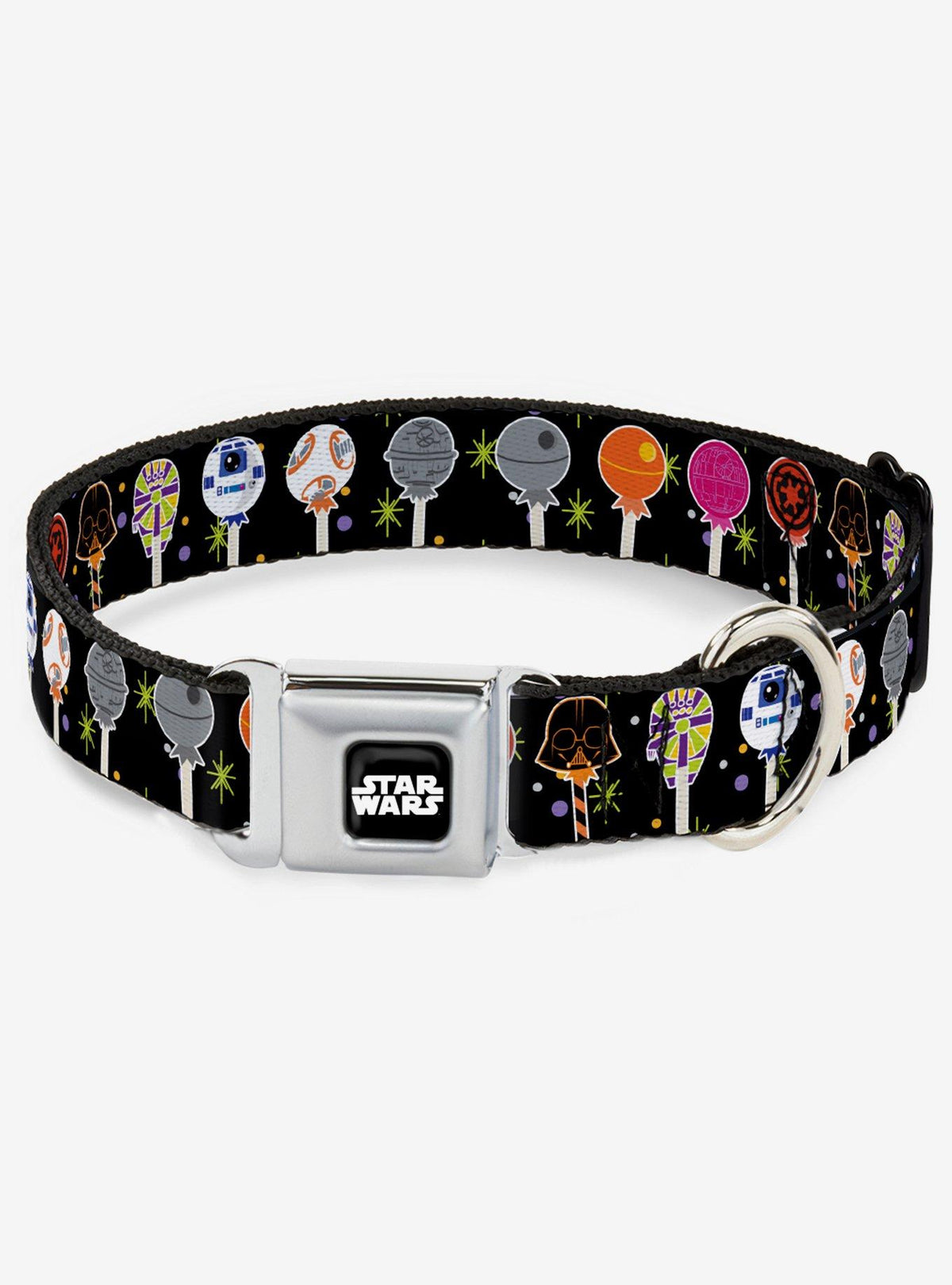 Collar para perro Star Wars con íconos festivos
