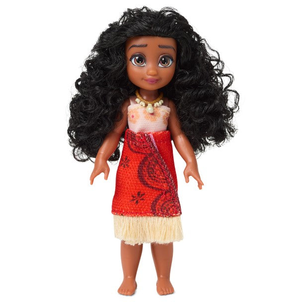 Set de juego con mini muñeca Moana, 12,7 cm