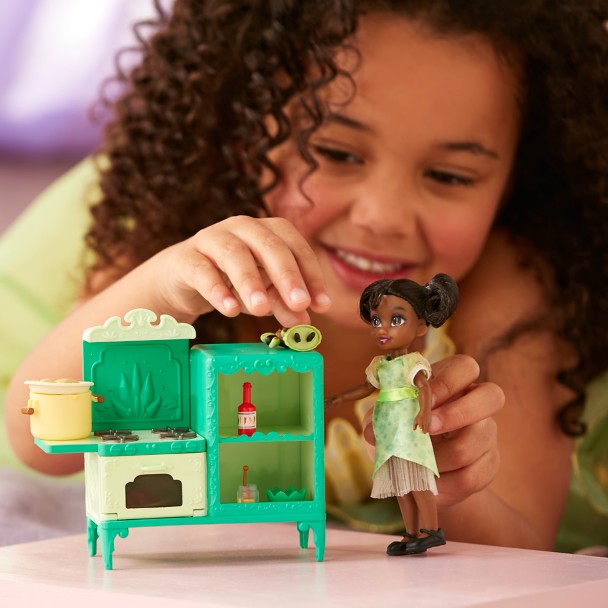 Set de juego mini de Tiana: La princesa y el sapo