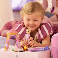 Rapunzel – Mini set de juego con muñeca de 12,7 cm