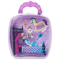 Set de juego con mini muñeca Elsa de Frozen
