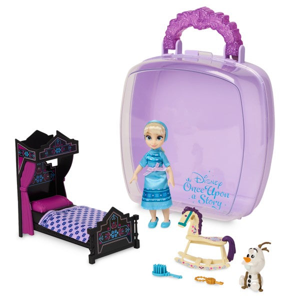 Set de juego con mini muñeca Elsa de Frozen