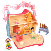 Set de juego miniatura de la cabaña de Blancanieves