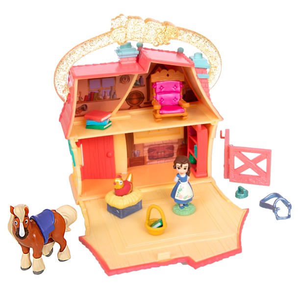 Set de juego en miniatura Belle Cottage – Beauty and the Beast