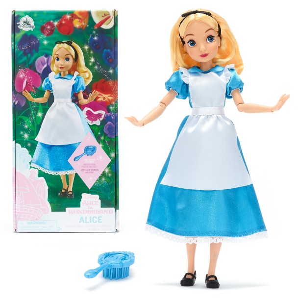 Muñeca clásica de Alicia – Alicia en el país de las maravillas, 25,4 cm