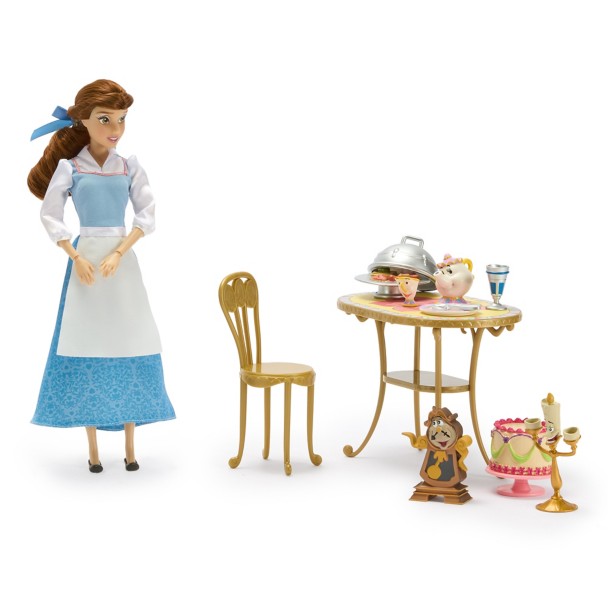 Set de juego con muñeca clásica de Belle – Beauty and the Beast