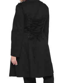 Chaqueta de fuerza negra, tallas grandes