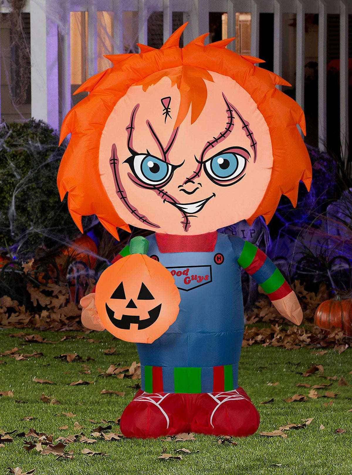 Decoración inflable de Chucky