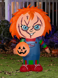 Decoración inflable de Chucky