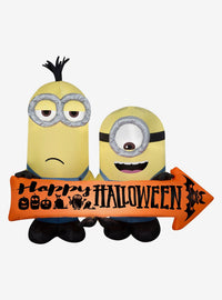 Decoración inflable de Halloween de Minions