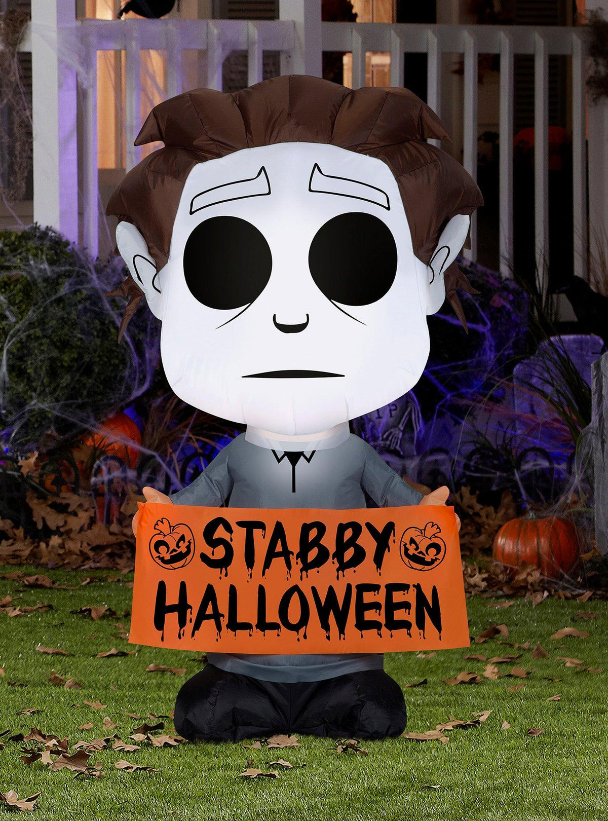 Decoración inflable de Halloween: Michael Myers