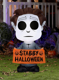 Decoración inflable de Halloween: Michael Myers