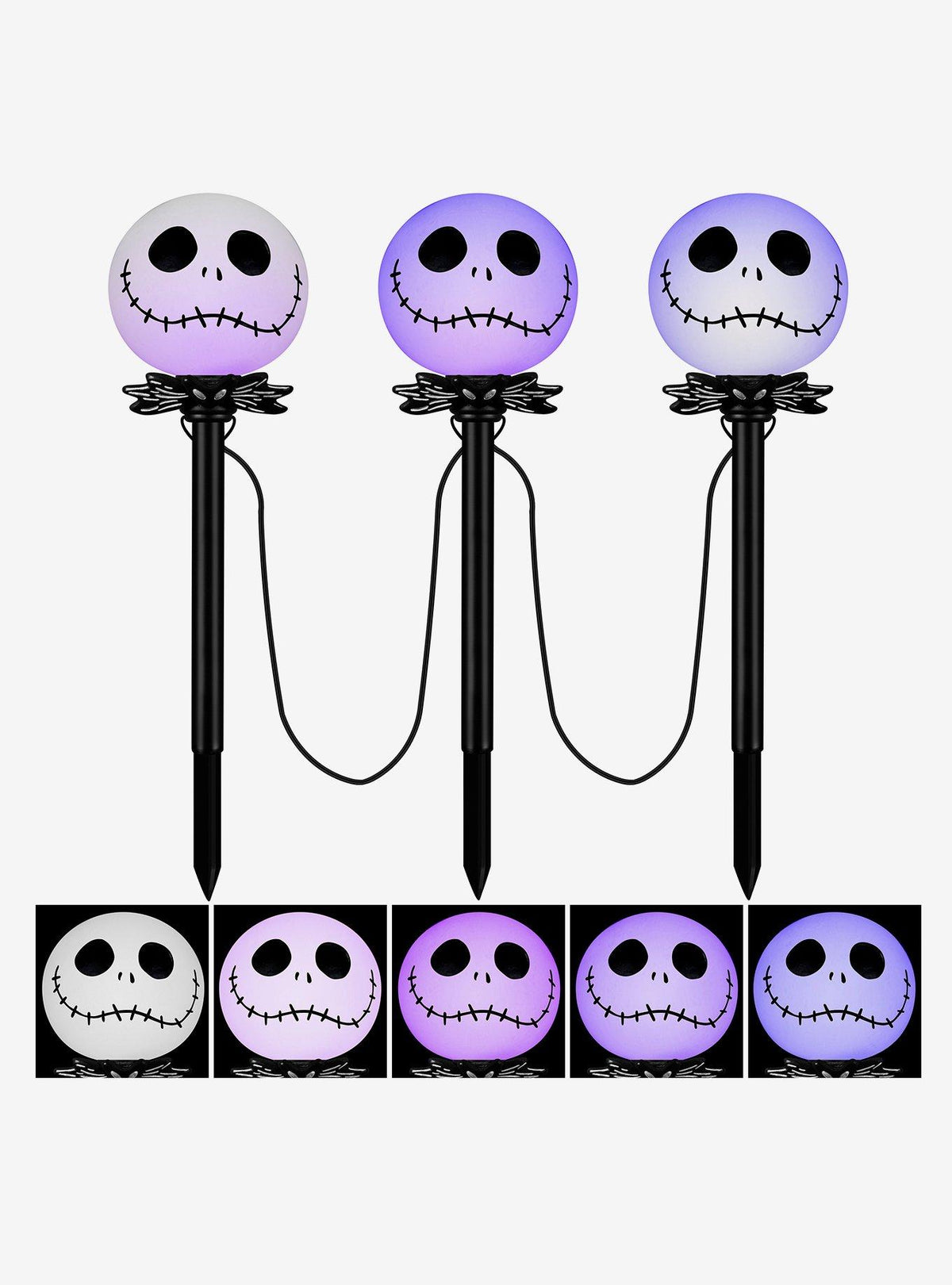 Luces de sendero de Jack Skellington