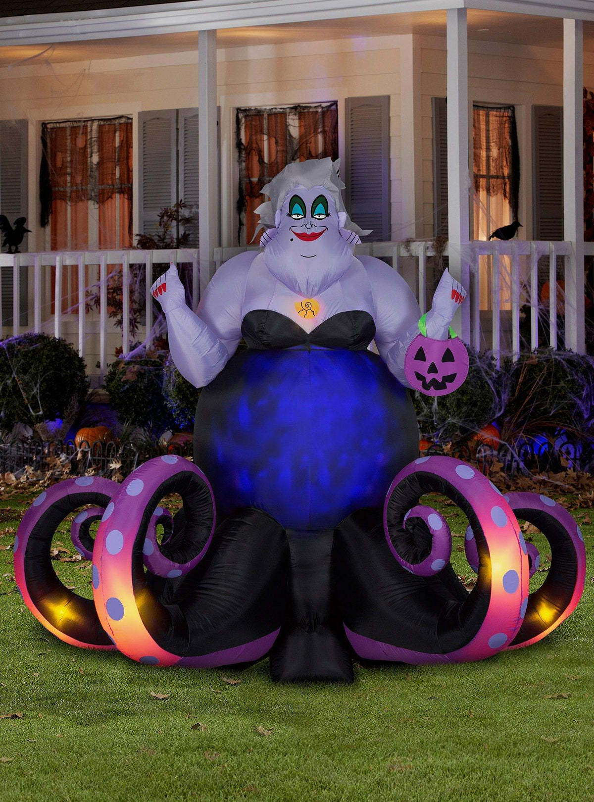 Inflable animado de Ursula de The Little Mermaid