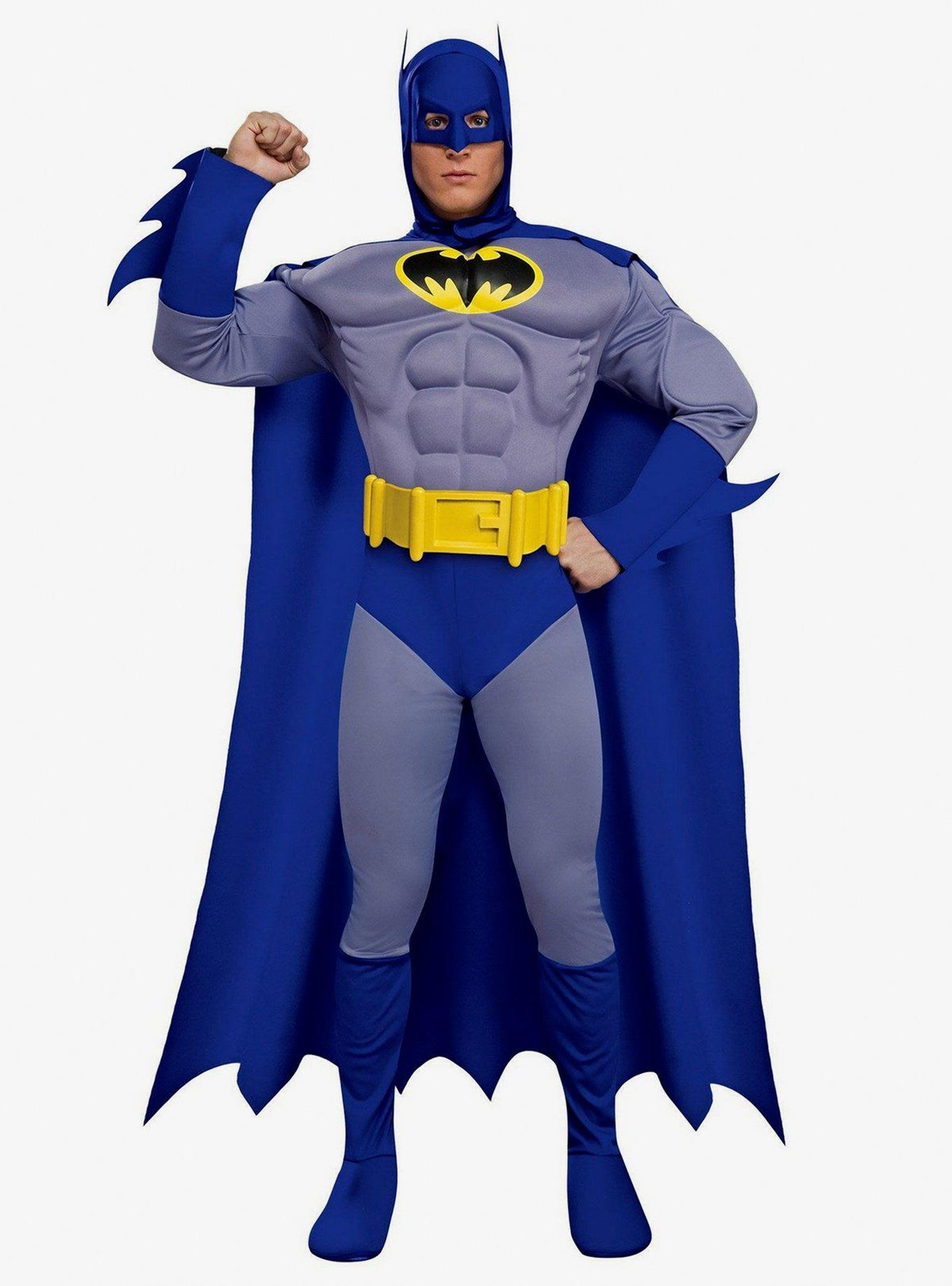 Disfraz musculoso de Batman - DC Comics