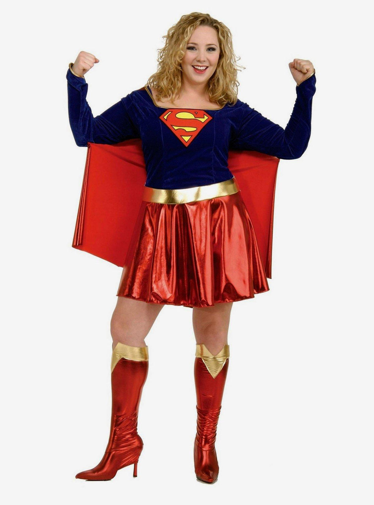 Disfraz de Supergirl talla grande