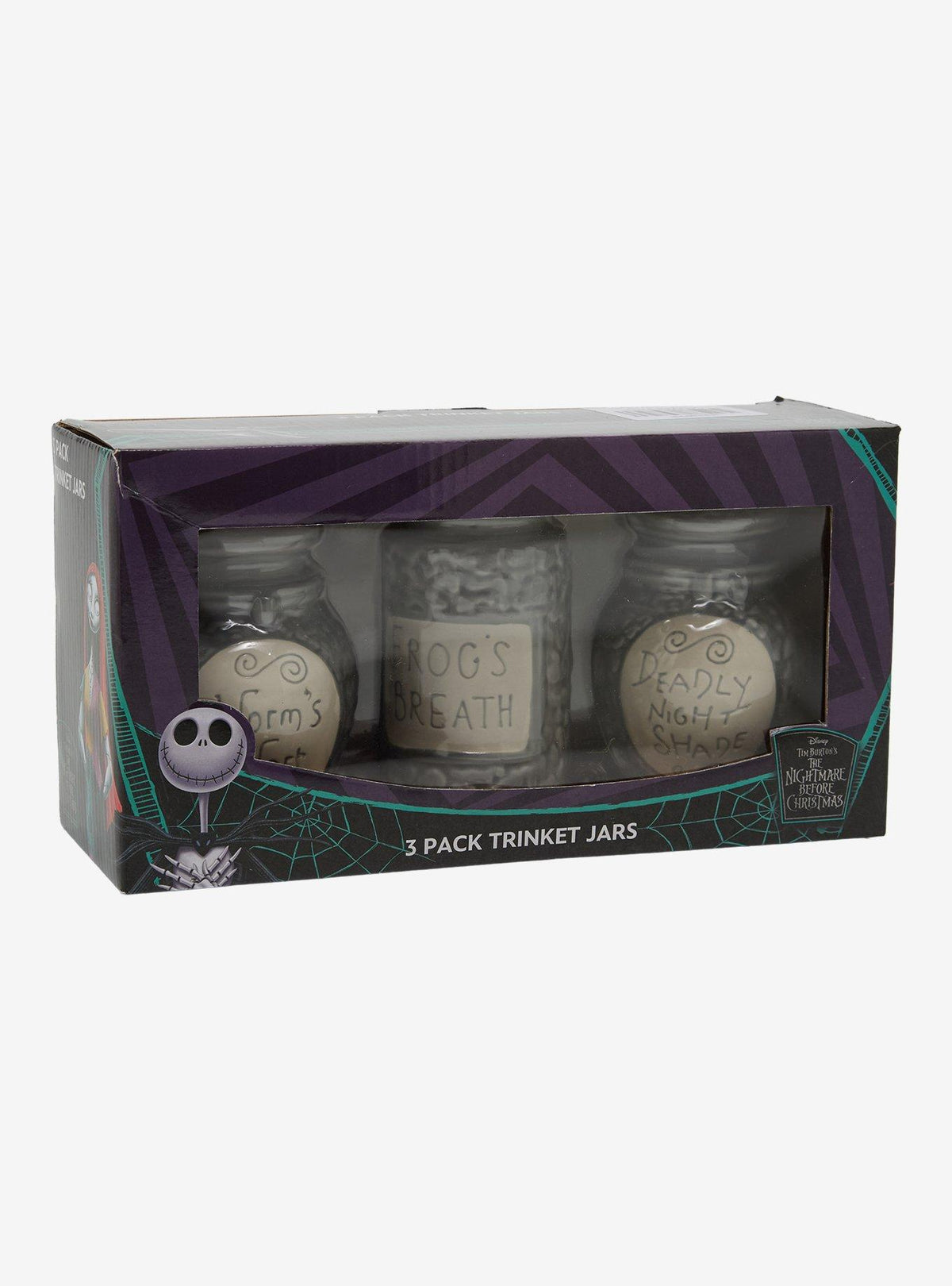 Set de frascos decorativos The Nightmare Before Christmas