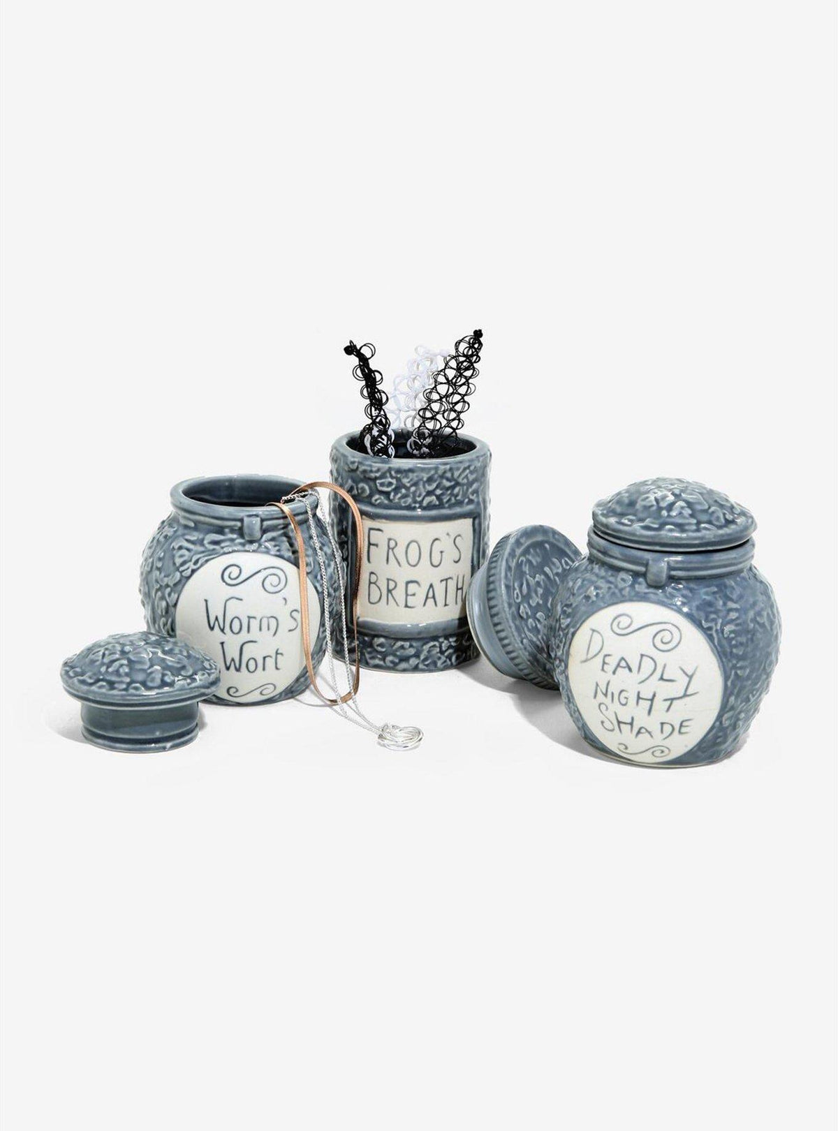 Set de frascos decorativos The Nightmare Before Christmas