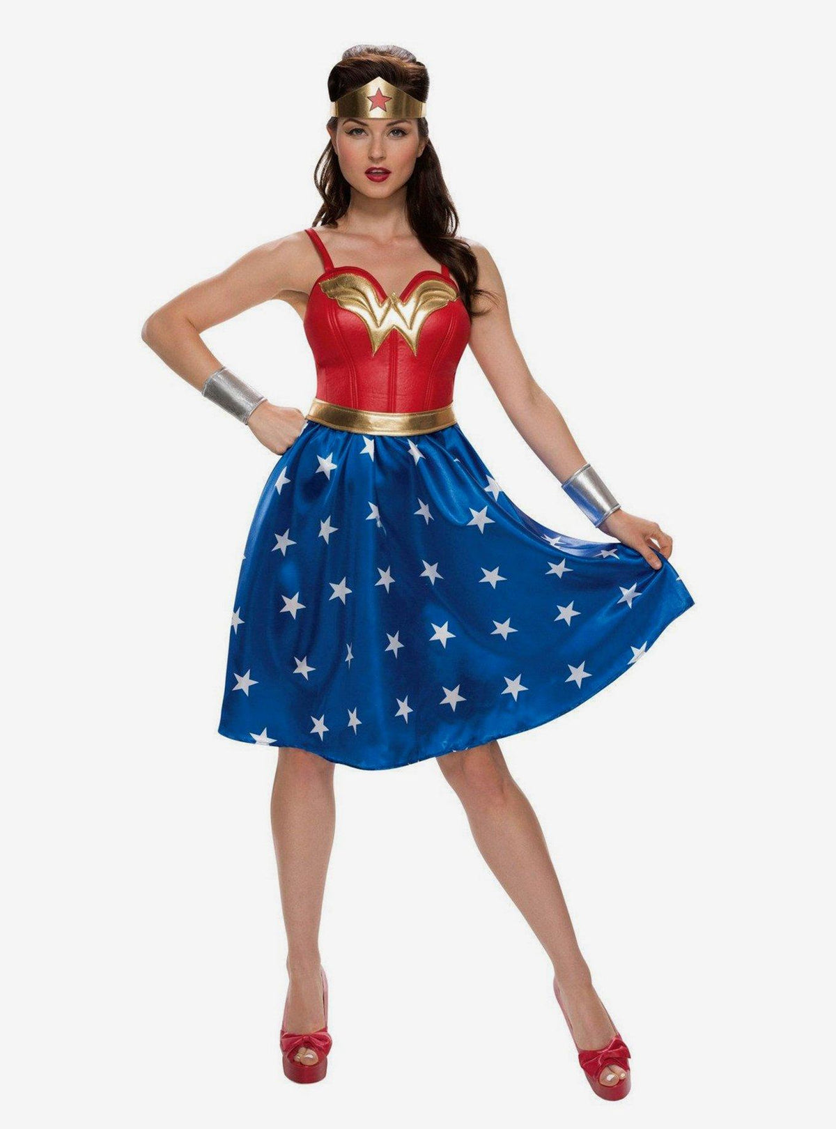 Vestido de disfraz de Wonder Woman