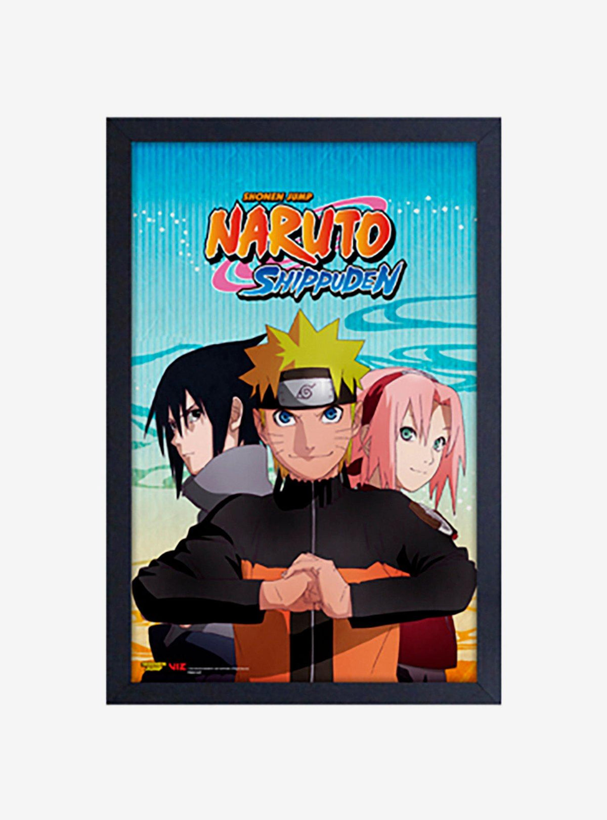 Cuadro enmarcado Naruto Trio