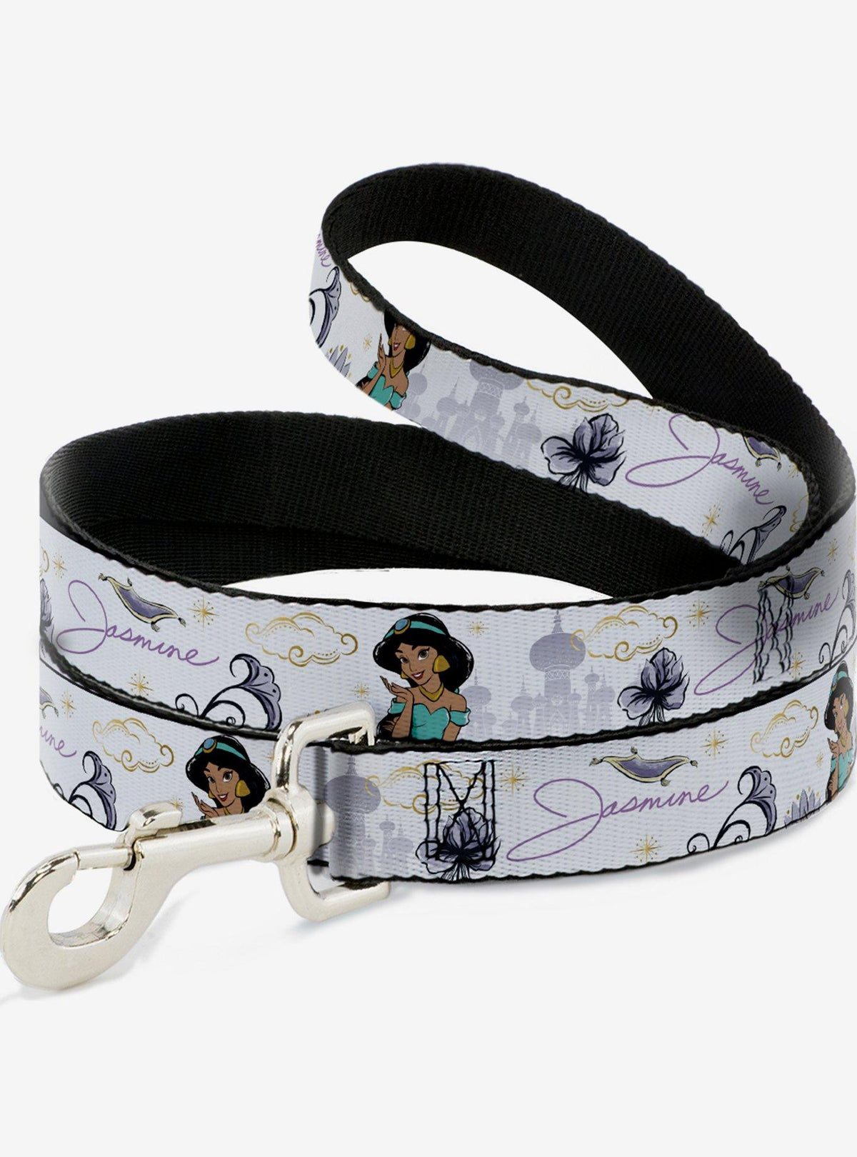 Correa para perro Disney Aladdin: Jasmine y flores del palacio