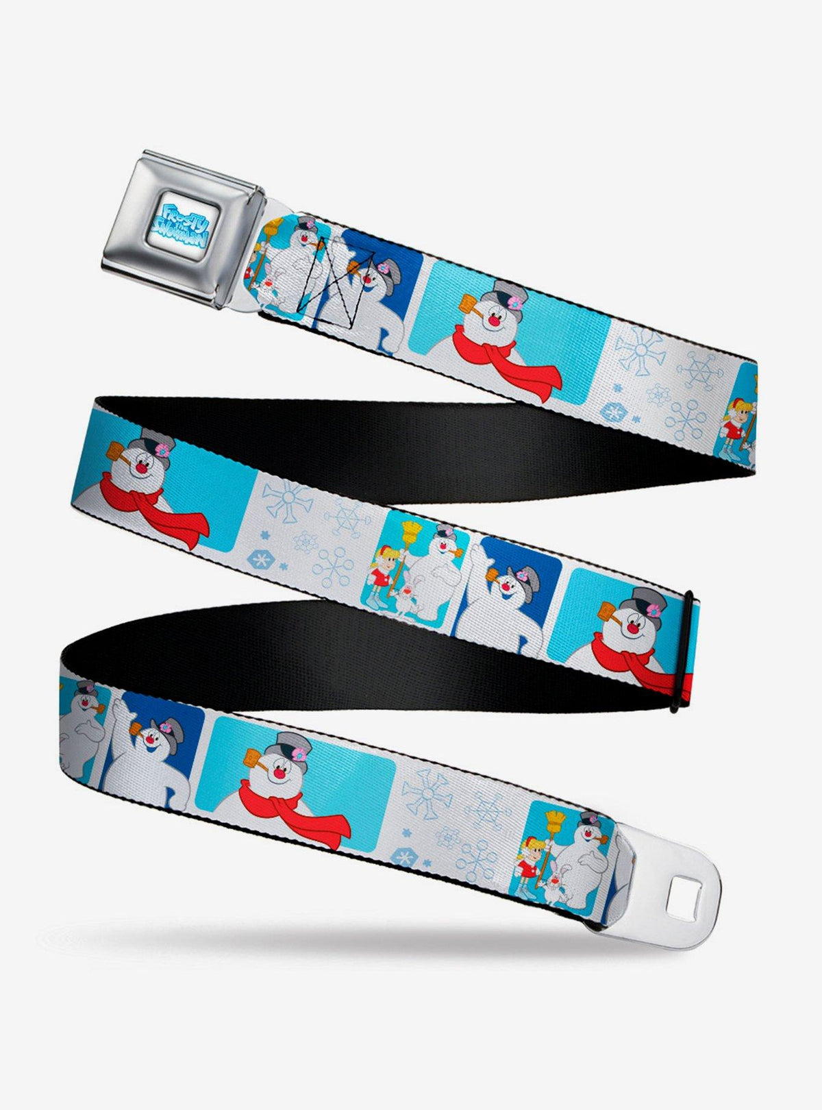 Cinturón con copos de nieve de Frosty the Snowman