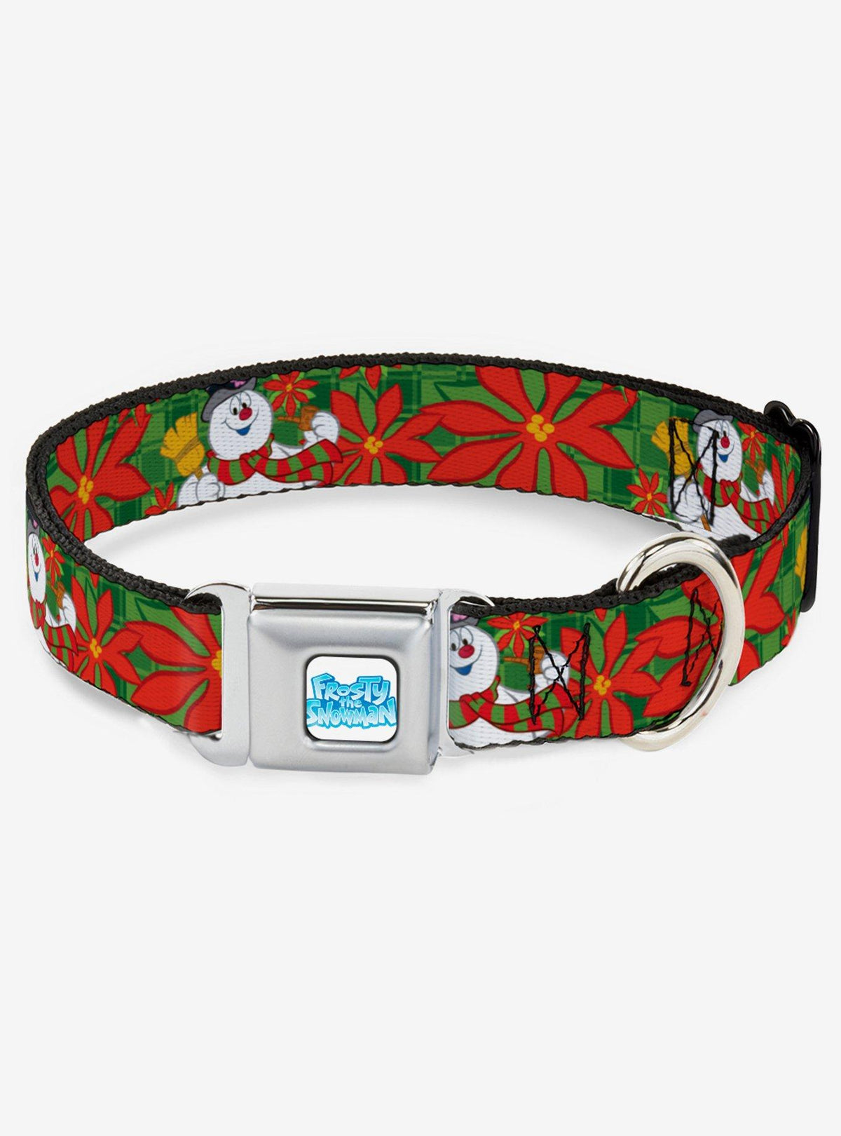 Collar para perro Frosty the Snowman a cuadros