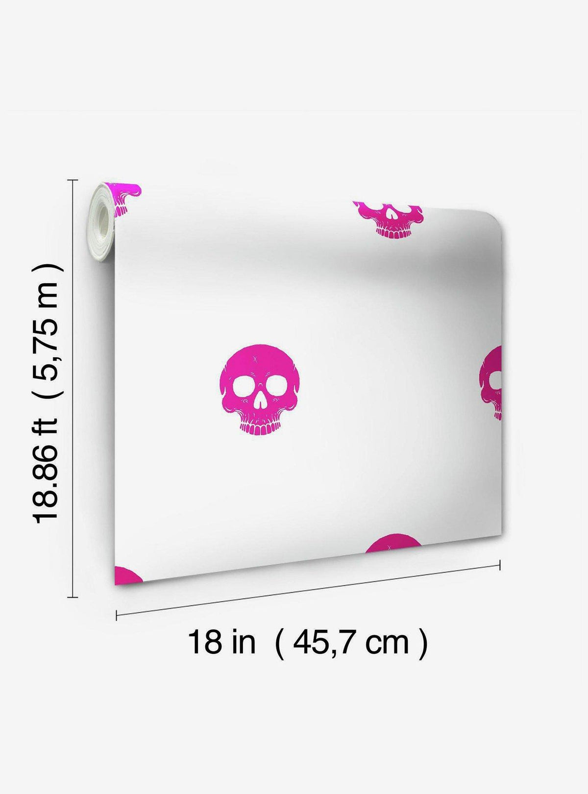 Papel mural autoadhesivo Disney Cruella Glamour Skulls