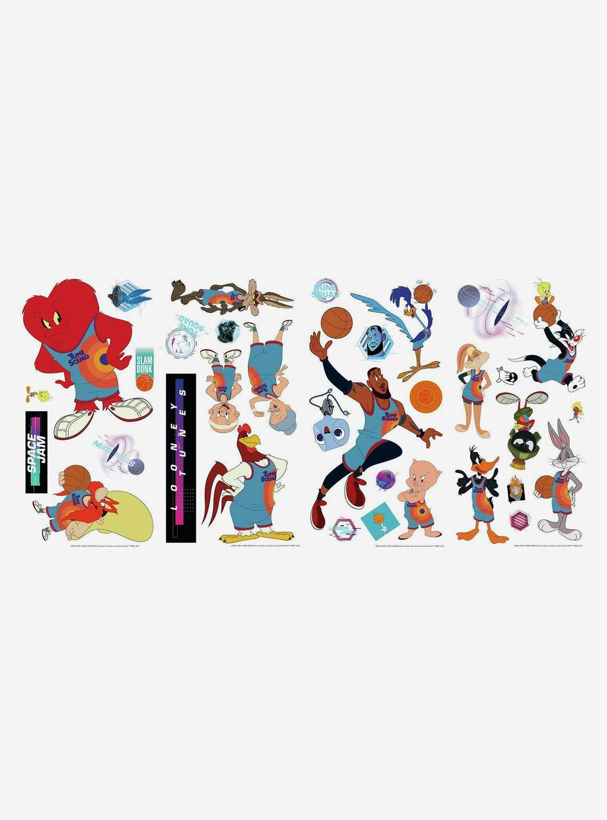 Adhesivos de pared Space Jam: Una nueva era