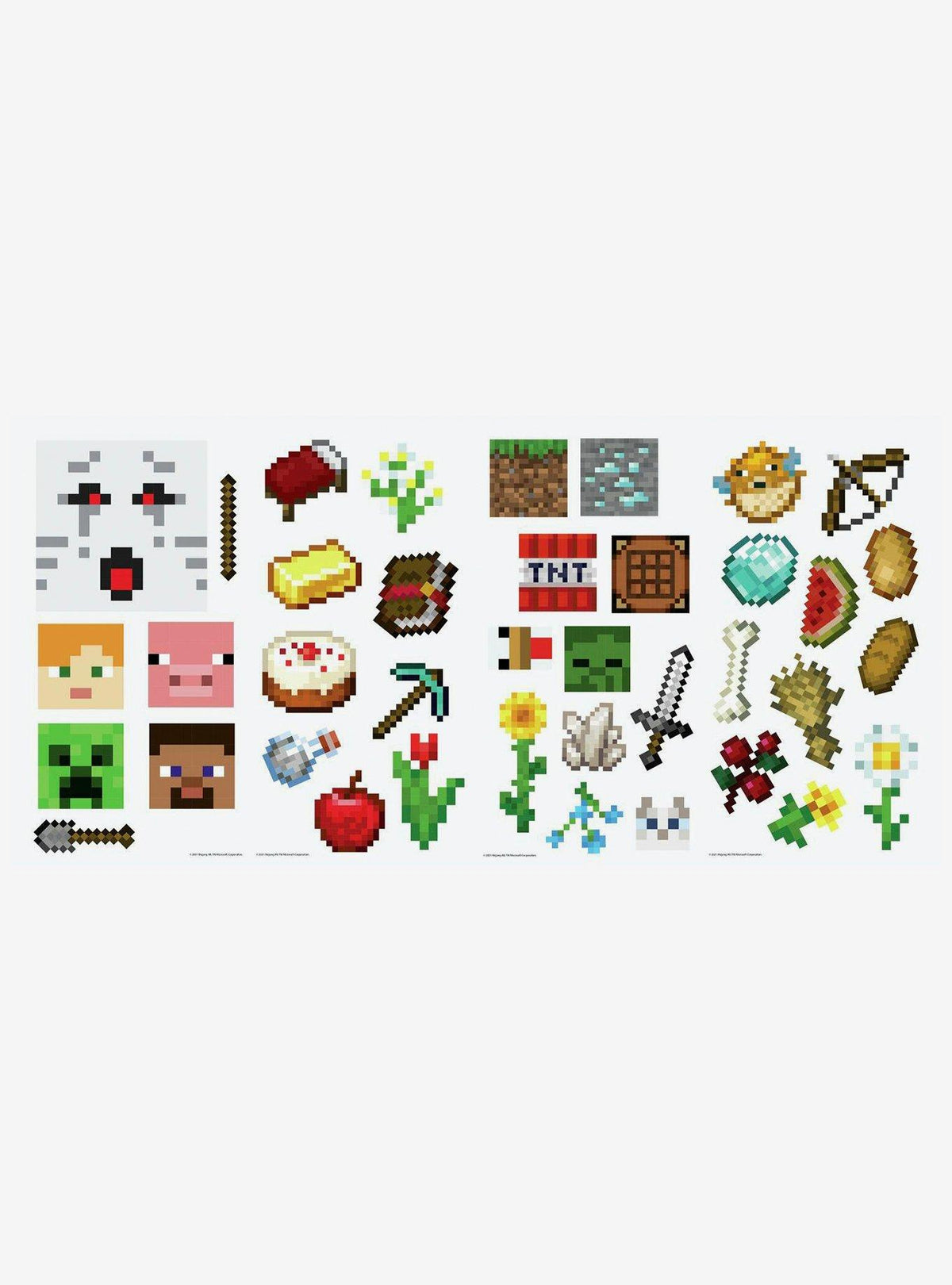Adhesivos decorativos de pared Minecraft