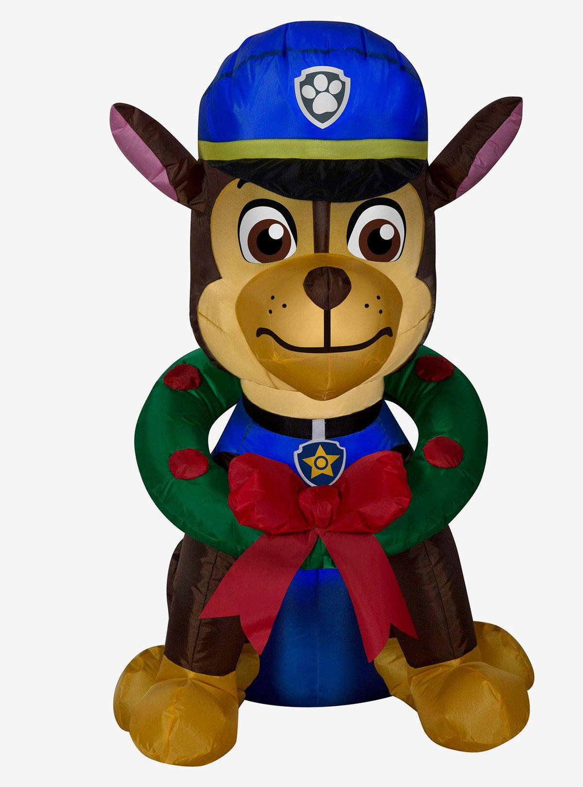 Adorno inflable de Chase con corona - Paw Patrol
