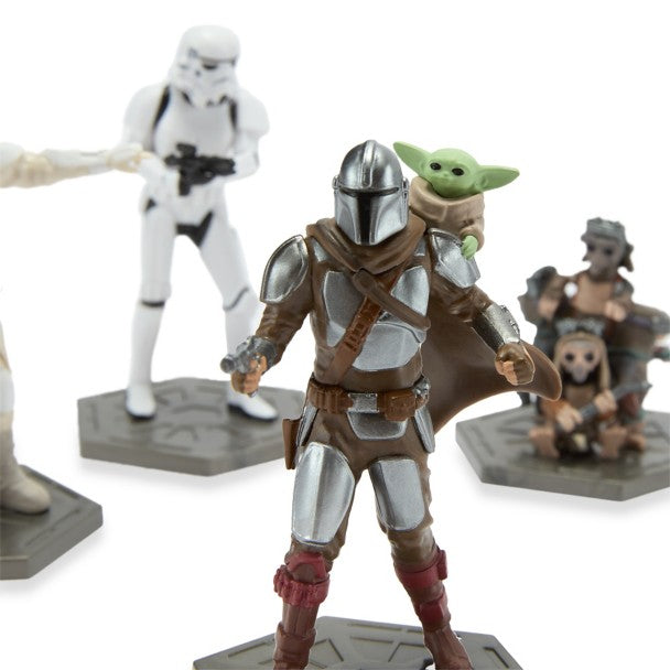 Set de figuras de Star Wars: The Mandalorian y Grogu