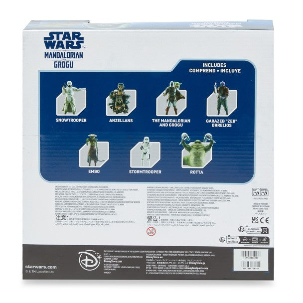 Set de figuras de Star Wars: The Mandalorian y Grogu